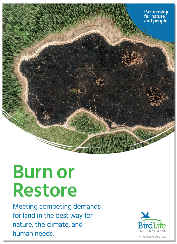Burn or Restore: Meeting competing demands for land in the best way for nature, the climate, and human needs.
